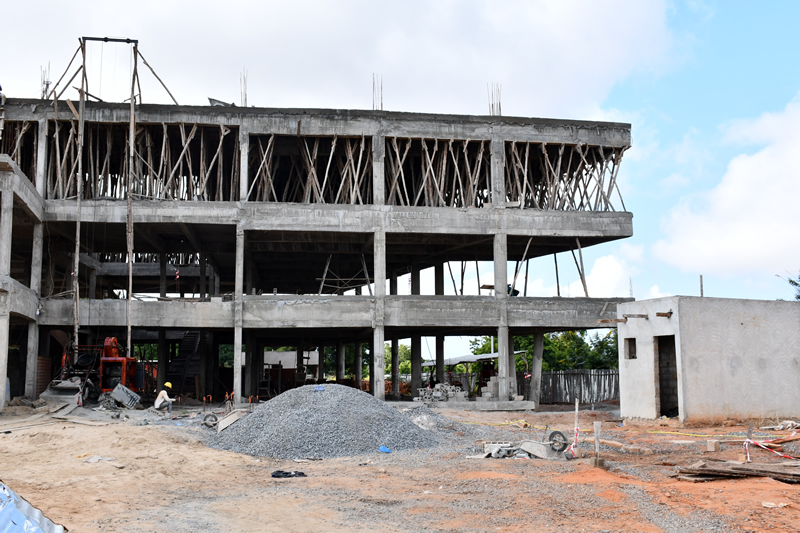 HISTORIQUE EN PHOTO DU CHANTIER DU CERVIDA-DOUNEDON